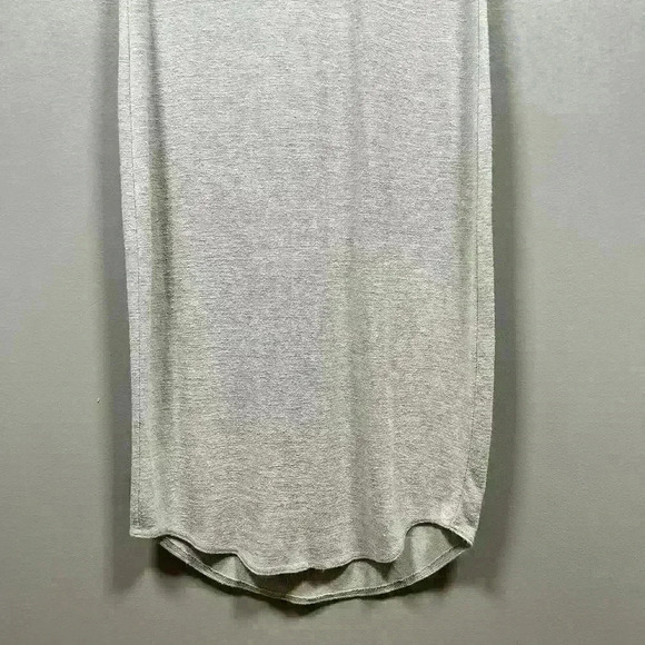 WILFRED FREE Jersey Knit Tank Maxi Dress Gray Lightweight Casual Women Small - Picture 2 of 10